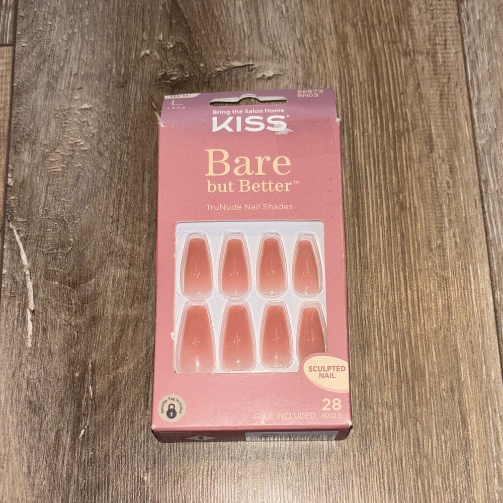 Kiss Bare But Better Press On Nails